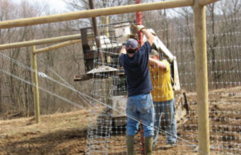 Installing a new fence