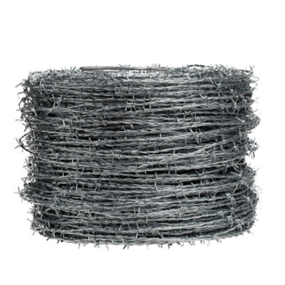 How long is a roll of shop barbed wire