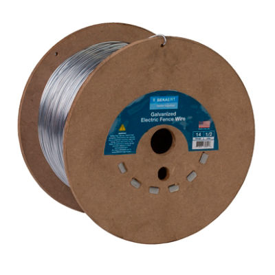 Mat Electric Fence Wire, 14 Gauge, 0.25