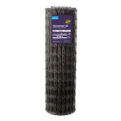 4' High 14 ga. Welded Wire Dog Fence Kit-2 x 4 Mesh