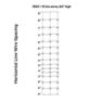 Solidlock® Pro 30 1584-6 12.5 ga 330' High Tensile Fixed Knot Game Fence