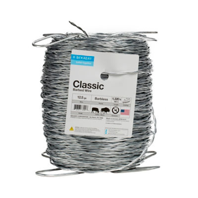 Barbless Wire Roll - Twisted Fence Wire 12.5 ga - Sandbaggy