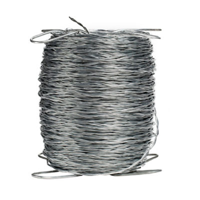 Barbless Wire Roll - Twisted Fence Wire 12.5 ga - Sandbaggy