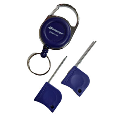 Gripple Release Keys (2) + Retractable Key Ring