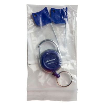 Gripple Release Keys (2) + Retractable Key Ring (case of 10 3-piece bag)