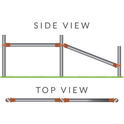 Pipe Brace Kit 2 3/8" HN Galv.