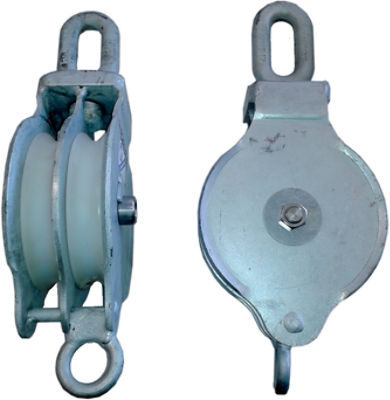 BMM Blocks (Blueline) - Galvanised, Nylon Sheave