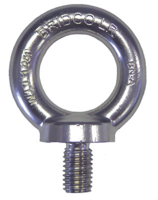 Collared Eye Bolts - Stainless Steel