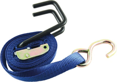 Boat Transom Tiedown with Cambuckle
