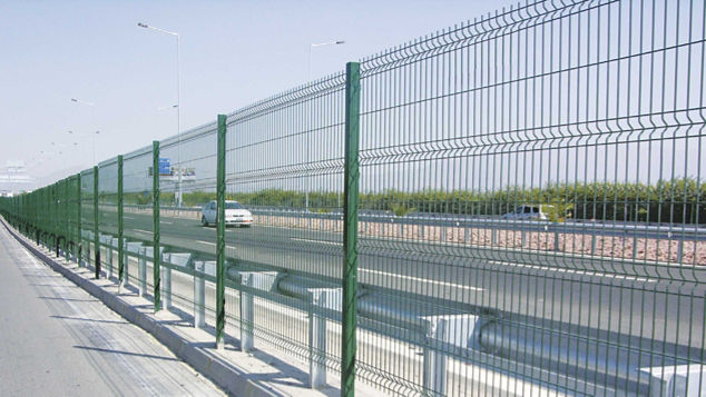Durafence coated steel wire fencing solutions for transport