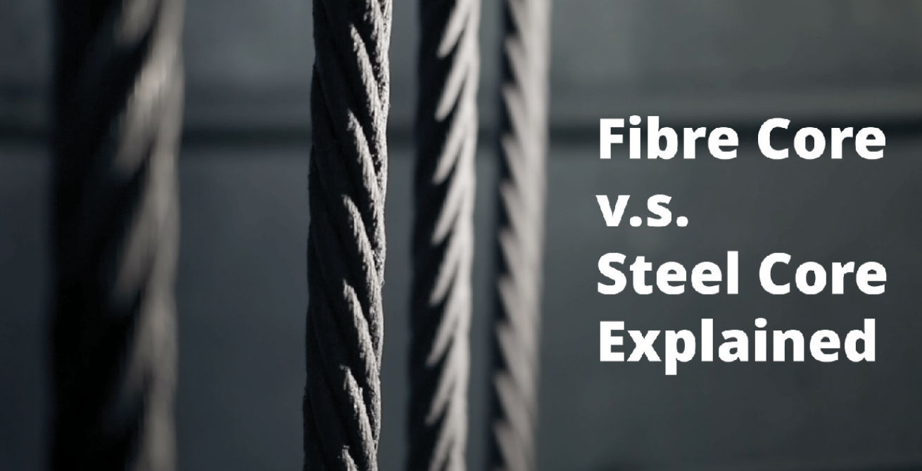 Fibre Core vs Steel Core for Crane Wire Ropes