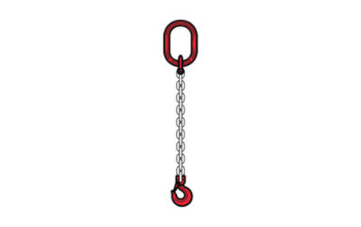 1 Leg Chain Sling - Grade 100