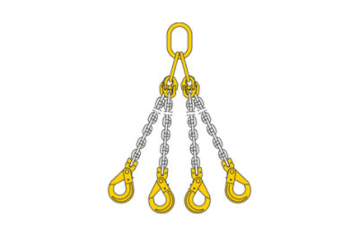 4 Leg Chain Sling - Grade 80