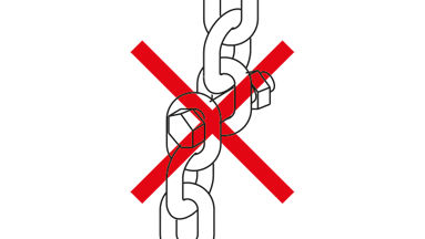 Improper Chain Rigging Successful Lifts Start With Safe Rigging
