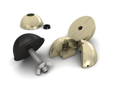 Ancon Steel Recess Formers with Rubber Retaining Rings (SRF*A series)