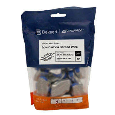 Gripple Plus Low Carbon Barbed Gripple (10-count bag)