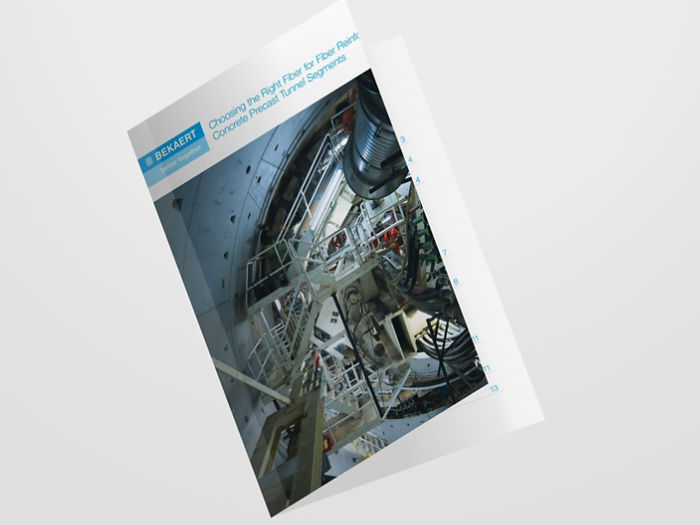 Choosing the right fiber for fiber reinforced concrete precast tunnel segments