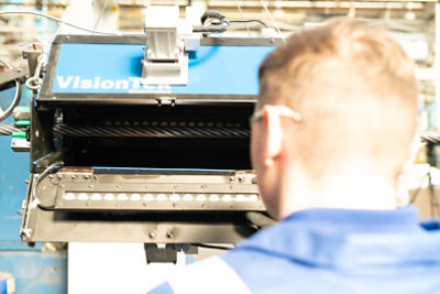3D optical examination - Wire Rope