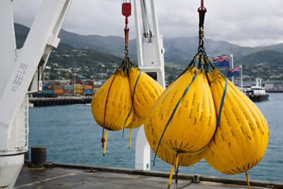 Water Load Testing for Marine & Port Lifting Appliances | Cookes