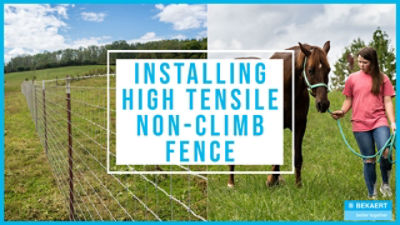 How to Install Horse Fence