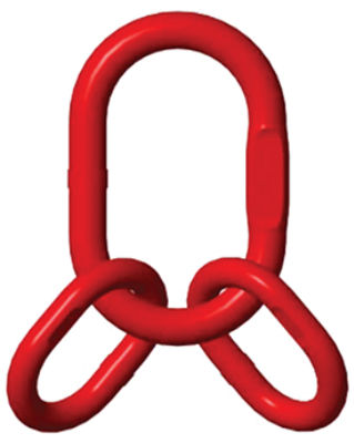 Grade 80 Multi Oblong Links for 3 & 4 Leg Slings