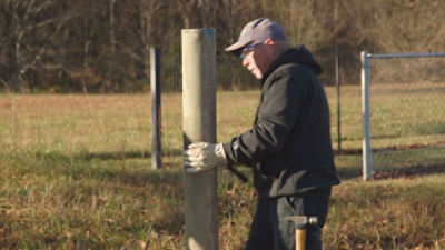 Mid-Line Fence Brace