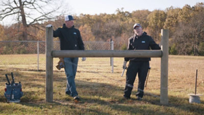 Durable and Sturdy Wood H Brace for Fence | Bekaert Fencing