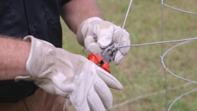 How to Strip the knot from a Fixed Knot Fence