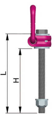 Long Bolts to suit RUD VLBG-PLUS Load Rings