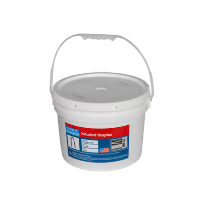 Bekaert 1.25" 9 ga Knurled (C3 DOT) Staples (50 lb bucket)