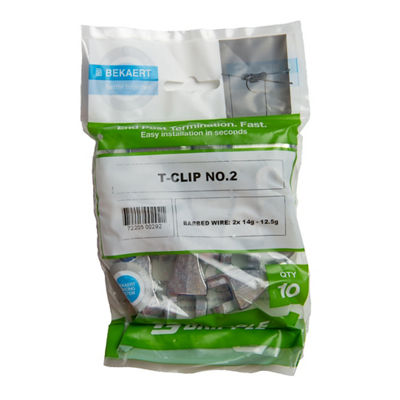 Gripple T-Clip 2-Barbed Wire (10-count bags)