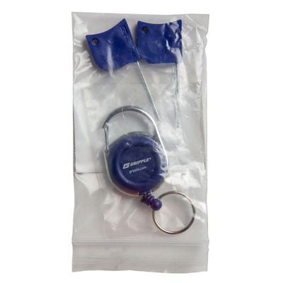 Gripple Release Keys (2) + Retractable Key Ring 