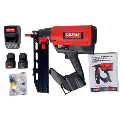 Delfast 4mm 9 ga Cordless Post Stapler