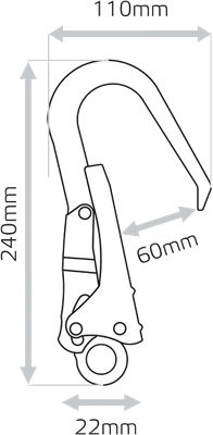 Zeus Aluminium Scaffold Hook