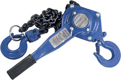 Cookes Manual Lever Hoists c-w Overload Protection
