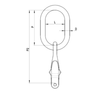 Grade 100 Master Link With Shortener – DG1 for Single Leg