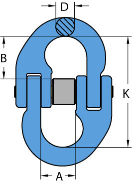 Grade 100 Connecting Link – Type X015