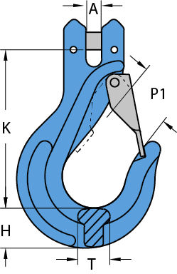 Grade 100 Clevis Sling Hook