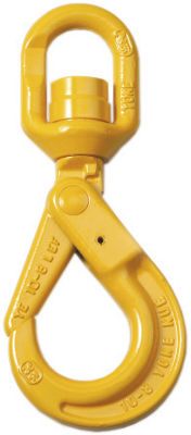 Grade 80 Swivel Self-Locking Hook (Ball Bearing)