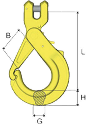 Grade 100 Grip Latch Self Locking Hook – GBK