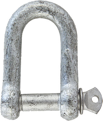 Hot Dip Galvanised Large Dee Shackles – Screw Collar Pin