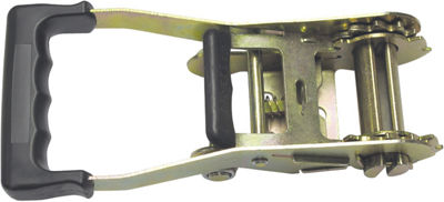 Heavy Duty Rubber Grip Ratchet Buckle