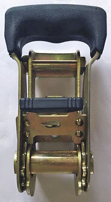 Heavy Duty Rubber Grip Ratchet Buckle