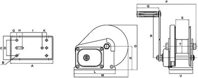 Manual Brake Winch