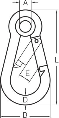 Karabiners – with Eyelet