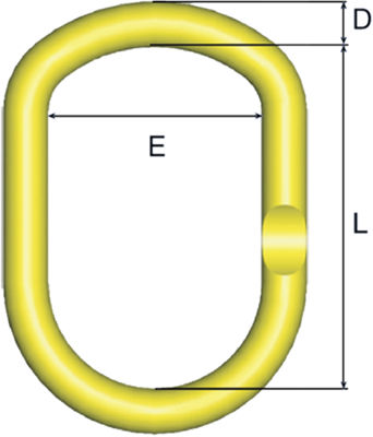 Grade 100 Oblong Master Link – Large Series MFH