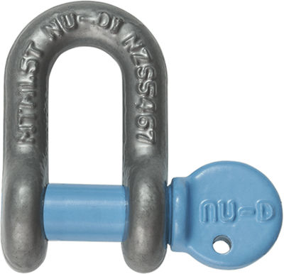 NU-D Hot Dip Galvanised Alloy Dee Shackles – Screw Pin