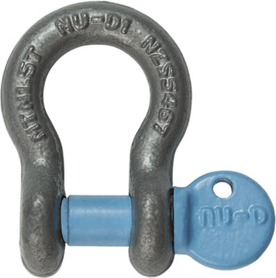 NU-D Hot Dip Galvanised Alloy Bow Shackles – Screw Pin