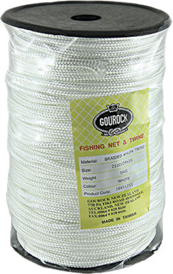 Nylon Braid - White