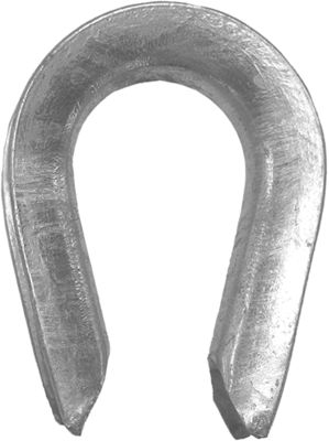 Open Pattern Galvanised Thimbles